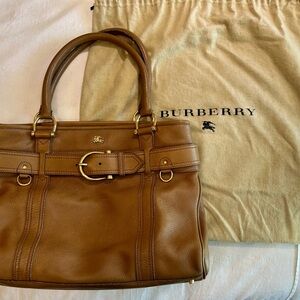 Burberry Tan Leather Purse